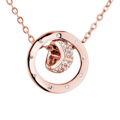 Collier motif “CUR ET ROND”