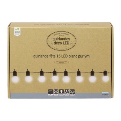 FETE-Guirlande LED d’extérieur