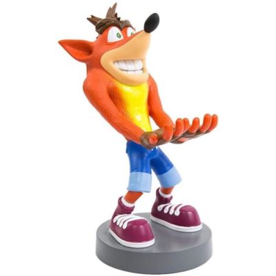 Figurine support et recharge manette Cable Guy Crash Bandicoot