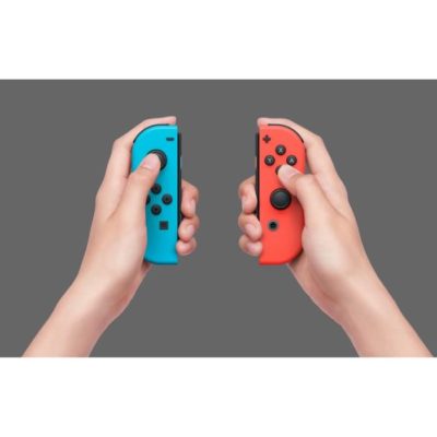 Manettes Joy-Con Bleu Néon / Rouge Néon pour Console Switch