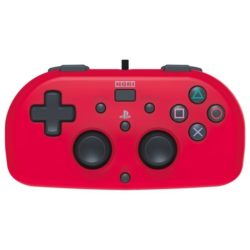 Mini Manette filaire rouge Hori pour PS4