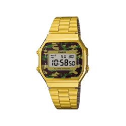 CASIO Montre Quartz A168WEGC-3EF Mixte