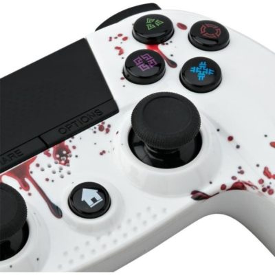 Manette Bluetooth Zombie Under Control avec Prise Casque pour PS4