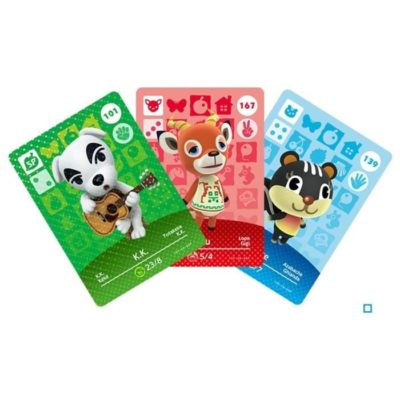 Cartes Animal Crossing Série 2 (paquet de 3 cartes – 1 spéciale + 2 normales)