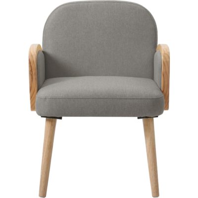 Fauteuil 13453GR – SURABAYA Gris – Lot de 1