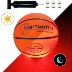 NIGHTMATCH Ballon de Basketball Lumineux