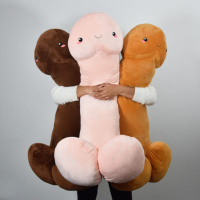 Coussin Peluche Penis Géant