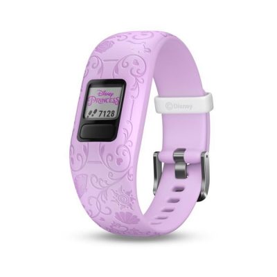 GARMIN Bracelet d’activité Princesse Vivofit Jr 2 – Enfant fille – Lilas