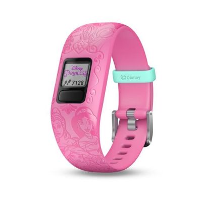 GARMIN Bracelet d’activité Princesse Vivofit Jr 2 – Enfant fille – Rose