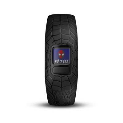 GARMIN Bracelet d’activité Spiderman Vivofit Jr 2 – Enfant garçon – Noir