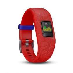 GARMIN Bracelet d’activité Spiderman Vivofit Jr 2 – Enfant garçon – Rouge