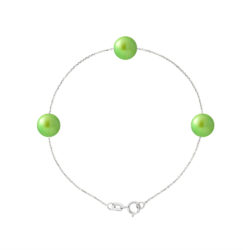 PERLINEA- Bracelet 3 Perles de Culture d’Eau Douce