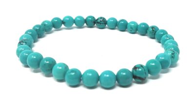 Bracelet Adulte Pierre naturelle – Howlite Magnésite teintée