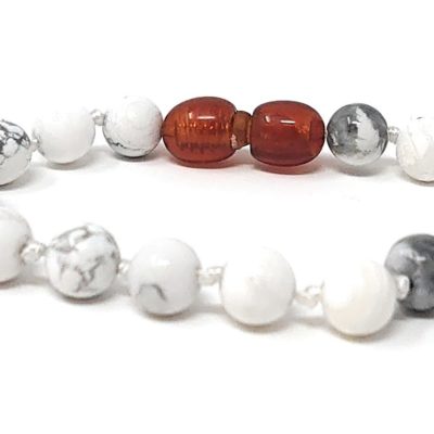 Bracelet Bébé Pierre naturelle – Howlite Magnésite