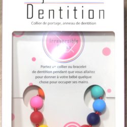 Bracelet bijou de dentition et de portage – Multicolore