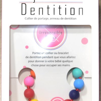 Bracelet bijou de dentition et de portage – Multicolore