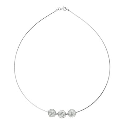 Collier TRILOGY   “Pure WHITE”