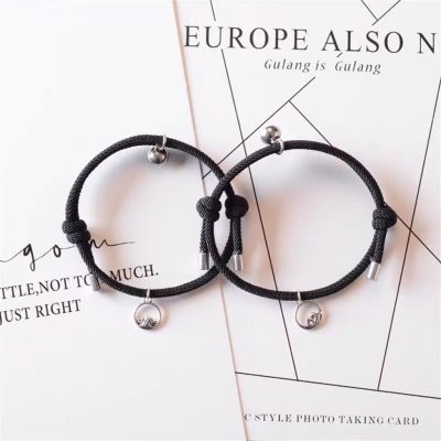 Bracelet Magnétique en forme de cœur pour couple