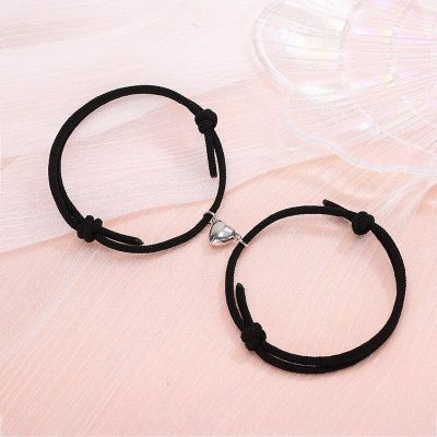 Bracelet Magnétique en forme de cœur pour couple