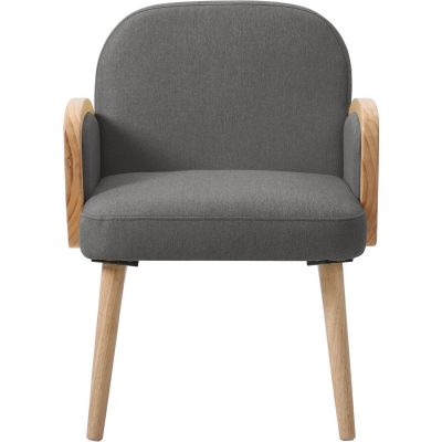 Fauteuil 13453GA – SURABAYA Gris – Lot de 1