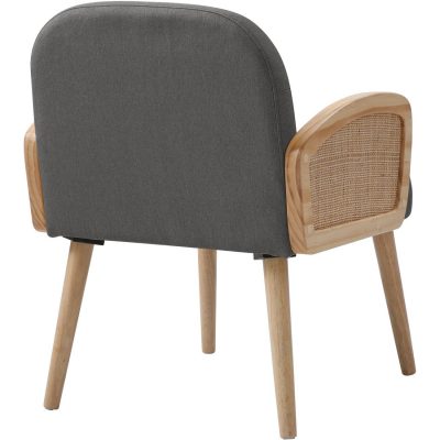 Fauteuil 13453GA – SURABAYA Gris – Lot de 1