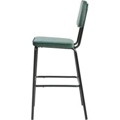 Tabouret de bar 13508VE – ZELDA Vert – Lot de 2