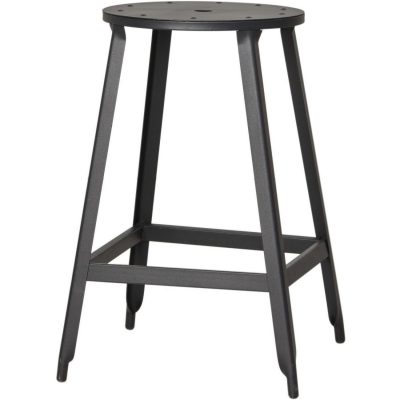 Tabouret de bar 42706NO – MANUFACTURE Noir – Lot de 2