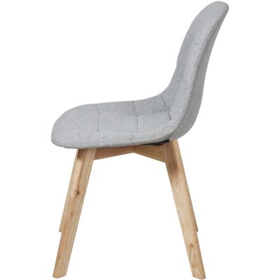 Chaise 16155GR – SABA Gris – Lot de 4