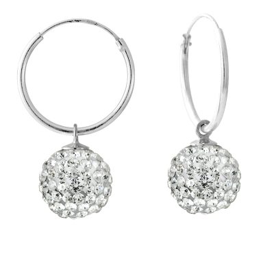 Boucles d’Oreilles “Pure WHITE” Pendentif Mobiles