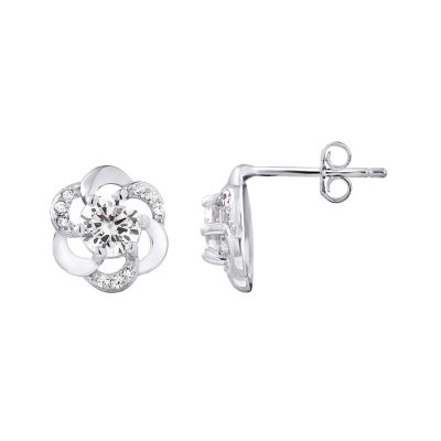 Boucles d’Oreilles motif “FLEUR”