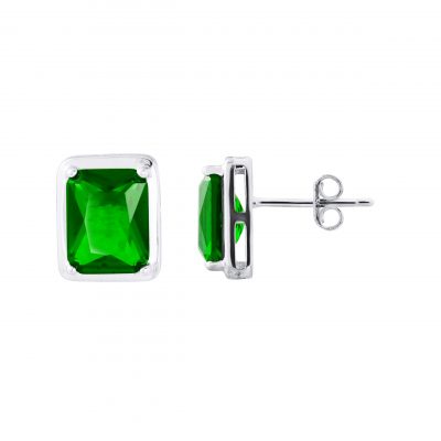 Boucles d’Oreilles motif “RECTANGLE”