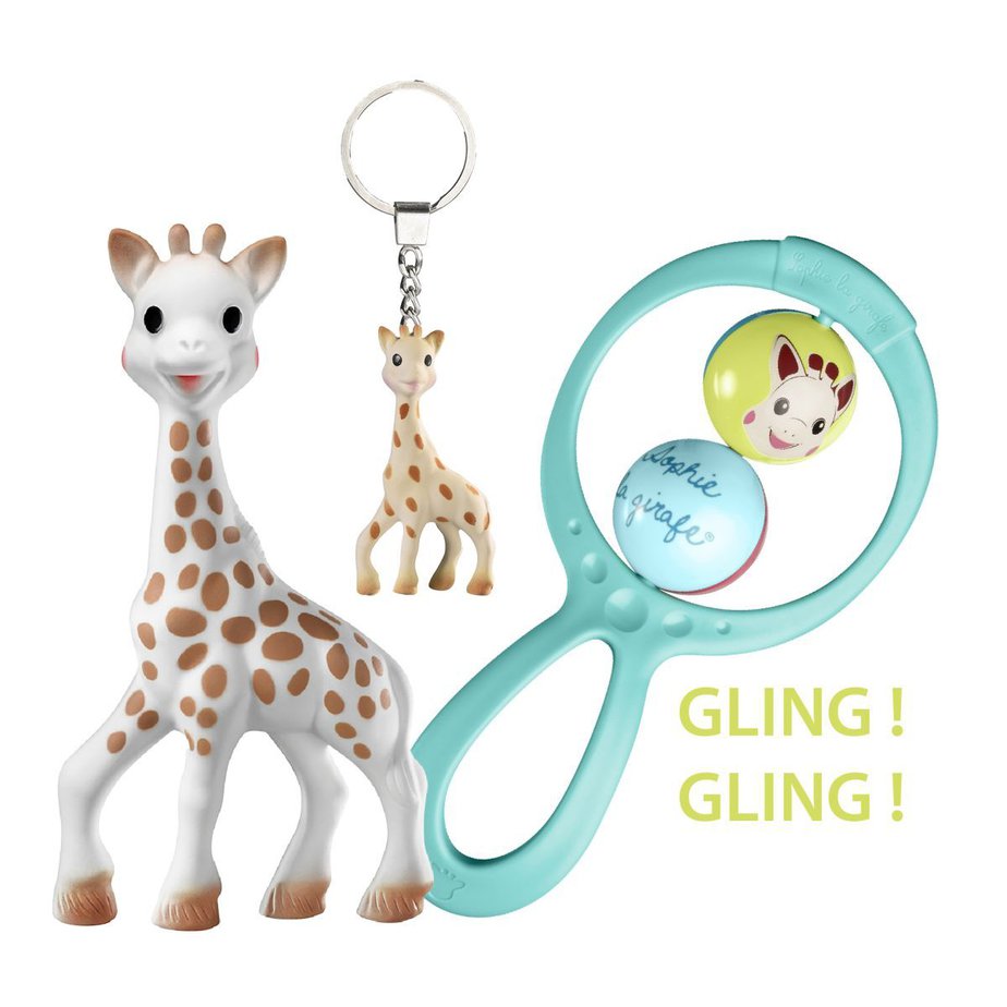 Coffret cadeau "il était une fois" Sophie la Girafe